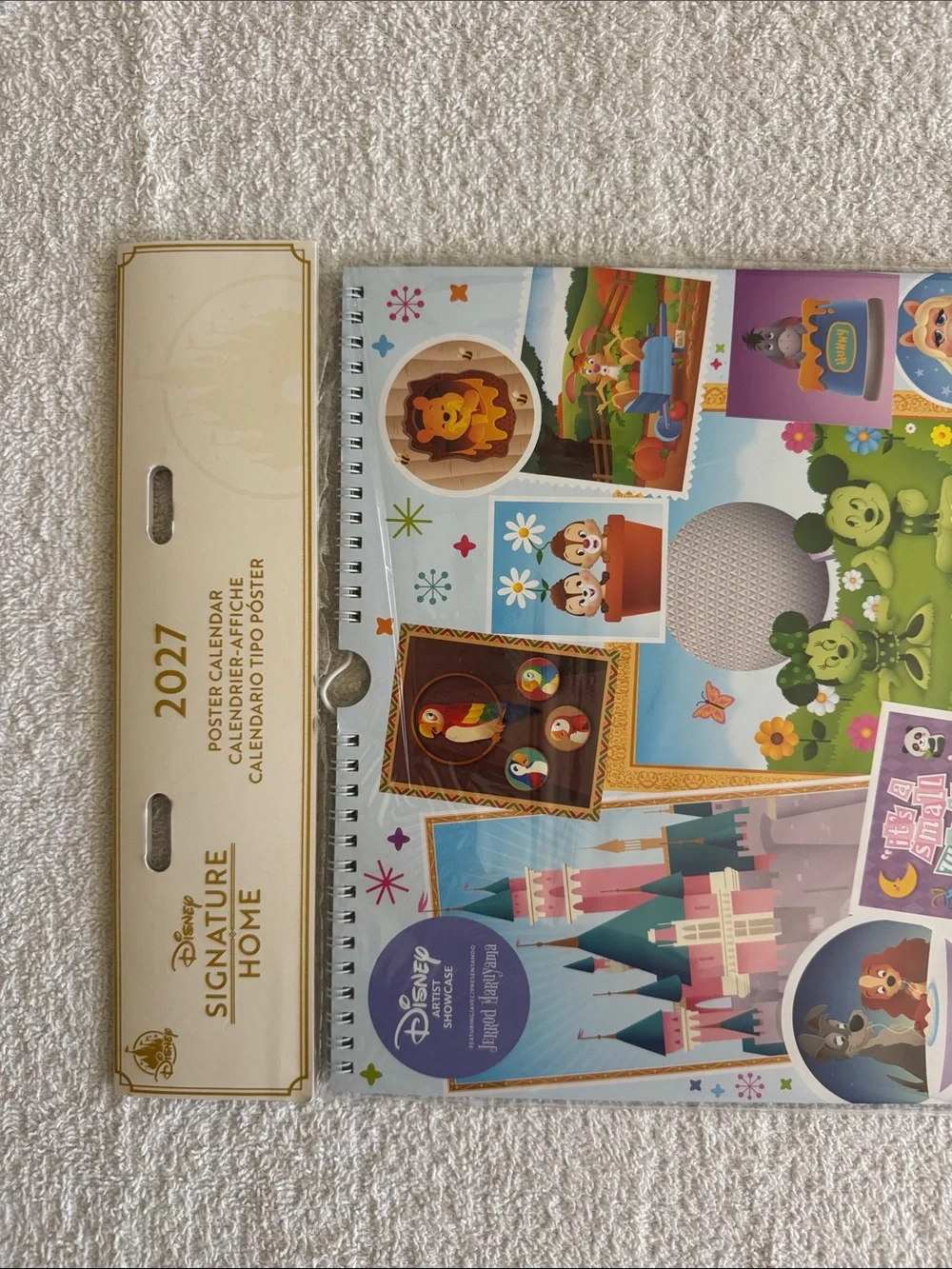 Disney Artist Showcase 2027 12-Month Poster Calendar